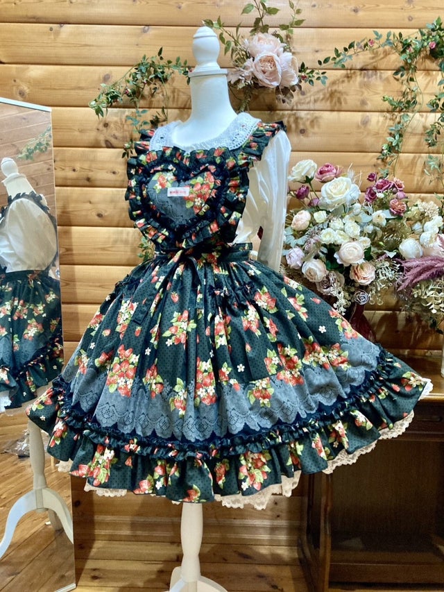 モモコハウス花柄ハートエプロン すべての商品 | モモコハウス