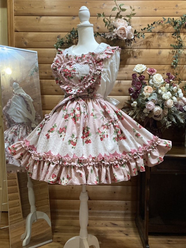 モモコハウス花柄ハートエプロン すべての商品 | モモコハウス