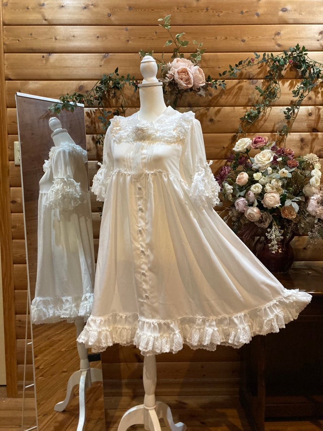 ⭐️美品⭐️モモコハウス ハートレースエプロン 超ミニW幅 エプロン | モモコハウス