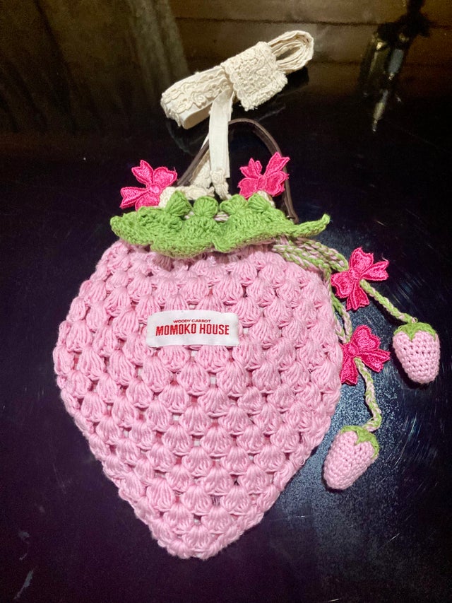 モモコハウス 紫エプロン、ポシェット、ヘッドドレスセット すべての