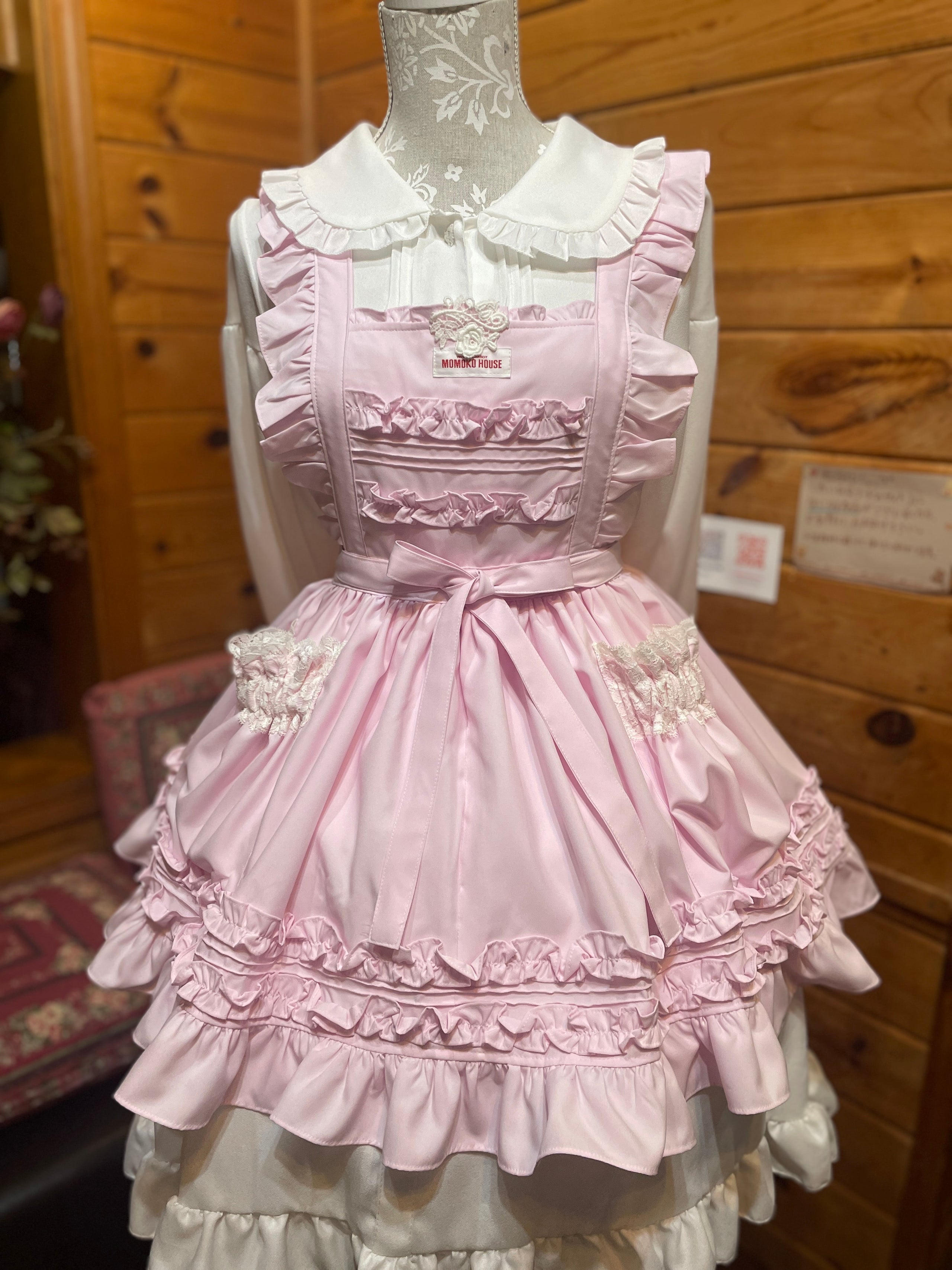 モモコハウス　エプロンミニ モモコハウス momoko house エプロン ミニ